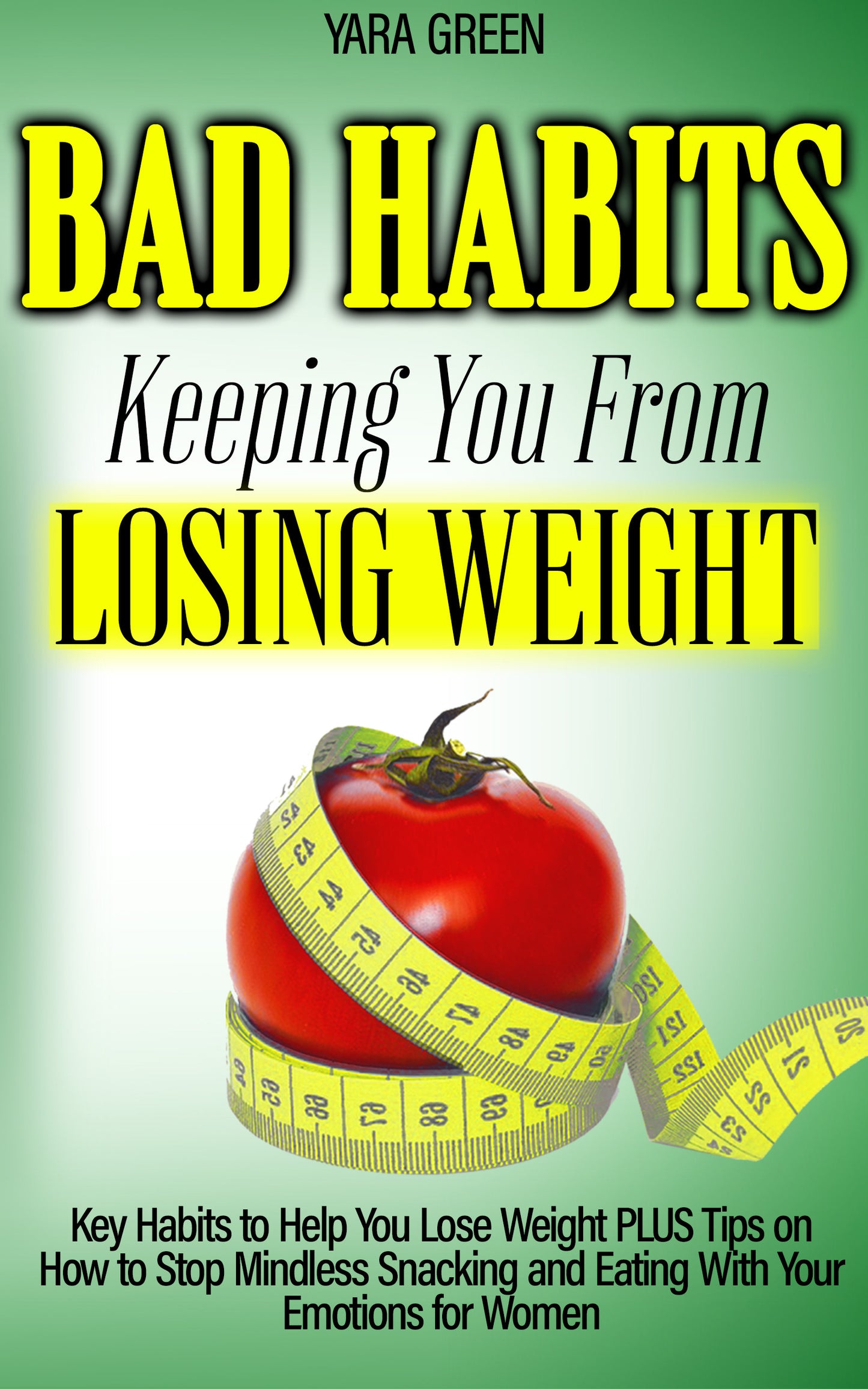 Bad Habits Keeping You From Losing Weight - Key Habits to Help You Lose Weight Plus Tips on How to Stop Mindless Snacking and Eating With Your Emotions for Women